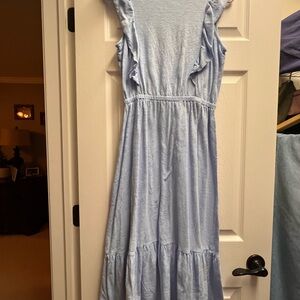 LOFT Soft Blue Knit Top